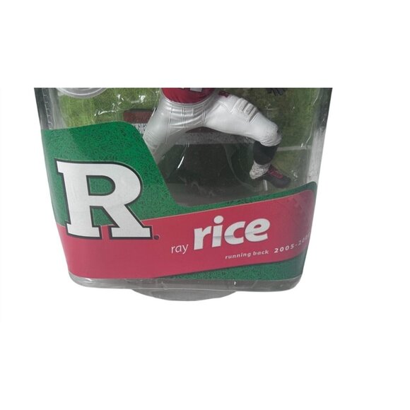 Ray Rice Action Figure Rutgers NCAA McFarlane College Footbal Series 3 Exclusive - Picture 2 of 8